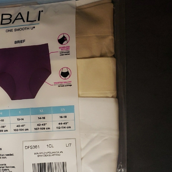 Bali Women's Bottoms - Black, Gray, Tan and White - Picture 3 of 6